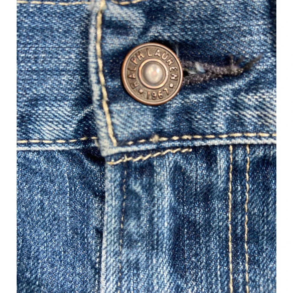 Polo Ralph Lauren Jeans‎ Mens 46Bx30 Blue Authentic Dungarees Straight Leg Denim